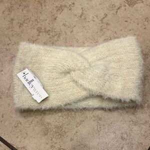 Cream Knit Headband